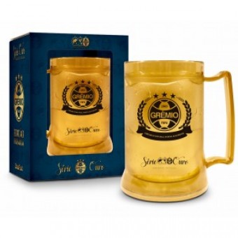 1610 CANECA GEL 300ML - GREMIO SERIE OURO