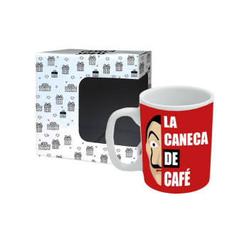 14108 CANECA PEQUENA -  LA CANECA DE CAFE VERMELHA
