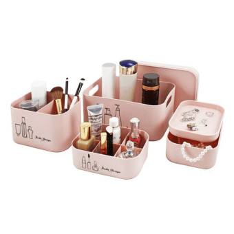 Agn19795 kit organizador beauty de 4 pecas [cozy]