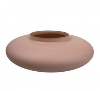 50-10500 VASO VIDRO TERRARIO NUDE FOSCO 32X11 CM