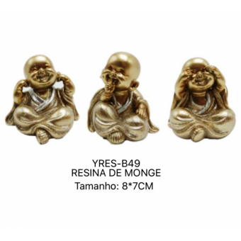 YRES-B49 RESINA MONGE MINI 8X7CM