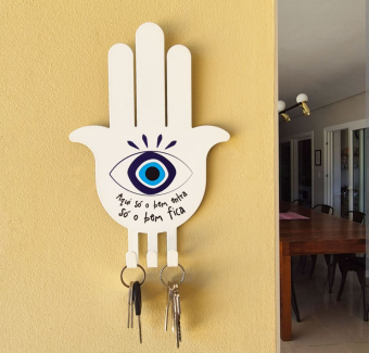10483004 PORTA-CHAVES AMULETO