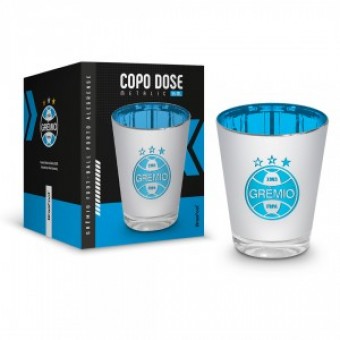 14398 COPO DOSE METALIC 55ML TIMES - GREMIO