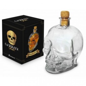 1725 garrafa vidro 750ml - caveira