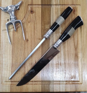 16 CONJ AL 8 POL CABO CHIFRE/D