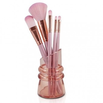 FYD17501 KIT DE PINCEIS COLORS PARA MAQUIAGEM C/ SUPORTE