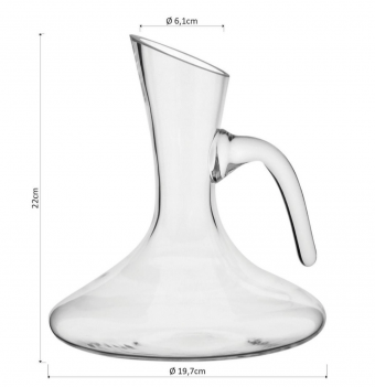38660/1500 DECANTER  DEGUSTATION 1500 ML