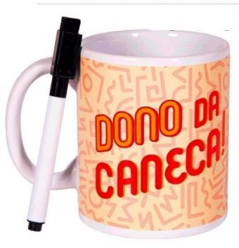33916 caneca cilindrica com marcador - ele e o cara