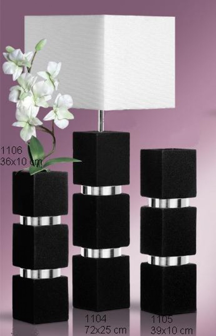 ABAJUR MODULLO C ALUM. BLACK B - 1104
