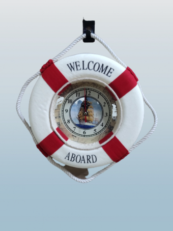 91741 RELOGIO EM BOIA 25 CM (2MOD)