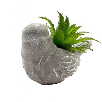 HD01722 ENFEITE DECORACAO CERAMICA PASSARO