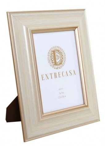 22113 PORTA RETRATO MADEIRA DET CHANFRO METALIZ 21