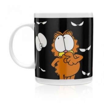 Li0997 caneca termossensivel garfield