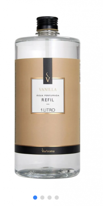 REFIL VIA AROMA 1LT AGUA PERF. CLASSICA VANILLA