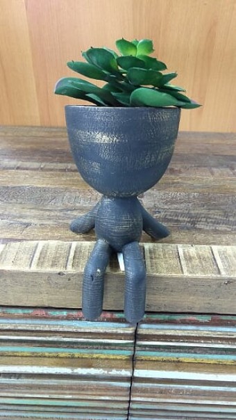 ROY BIG SEN-08 ROY BIG-08 BIG ROY SENTADO RESINA DOURADO