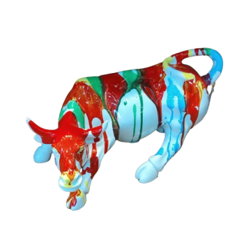 TH-238 ESTATUETA COLORIDA TOURO   27