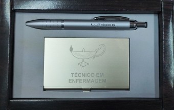 72975 KIT CANETA/PT.CARTÕES TEC. ENFERMAGEM