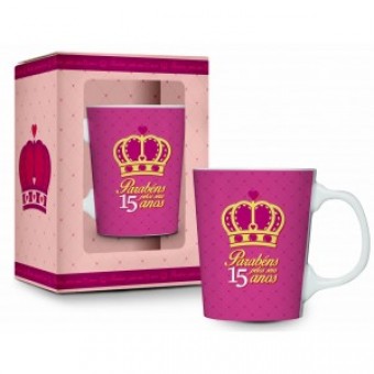 1497 CANECA PORCELANA PREMIUM - 15 ANOS