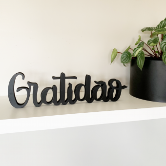 MDPT01.3303.LIS SUPORTE DE ACO LETRAS DECORATIVAS - GRATIDAO