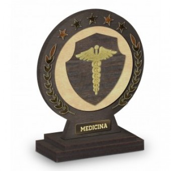 1059 TROFEU MINI - CAIXA CRAFT MEDICINA