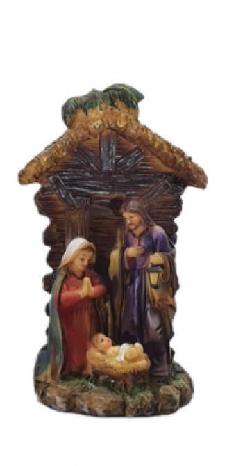 K17828-2 PRESEPIO CABANA 14 CM **