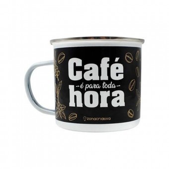10023383 CANECA AGATA 500ML CAFE TODA HORA