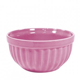 350I TIGELA DE CERAMICA ROSA ITALIA 13X06 CM