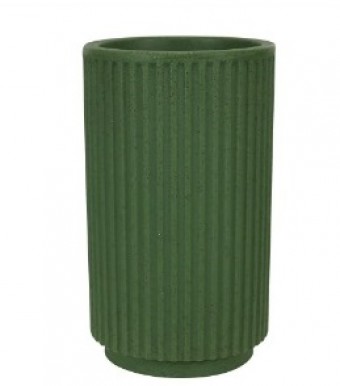 R.0980.020.035.53 VASO SP 27 - CILINDRO 20 X 35 CM  VERDE ARTSTONE