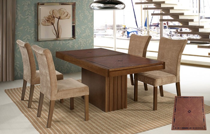 0349 - MESA ELÁSTICA MÁRAU 76cm (alt) x 90cm (larg) x 160/220cm (comp)