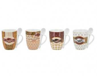 CANECOL01 CANECA COM COLHER 355 ML