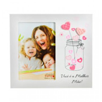 BY6606 PORTA RETRATO VOCE E A MELHOR MAE 10X15 CM