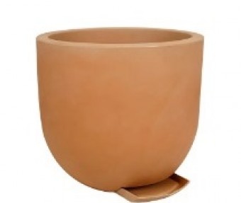 R.0480.040.035.02 VASO DECO 40 X 35 CM ANTIQUE TERRACOTA