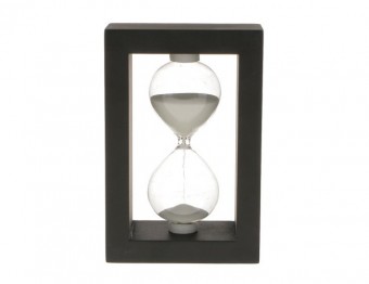 L7974m ampulheta madeira