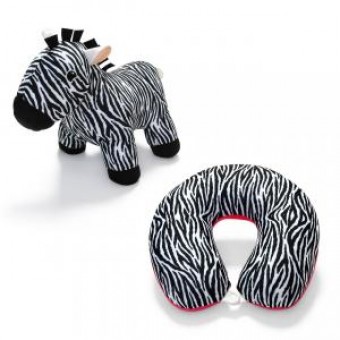 Lyal0115upr almofada reversivel de pescoco zebra