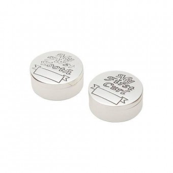 BM4134 JG CAIXINHAS ZINCO P/ DENTE E CABELO ROUND 02 PCS