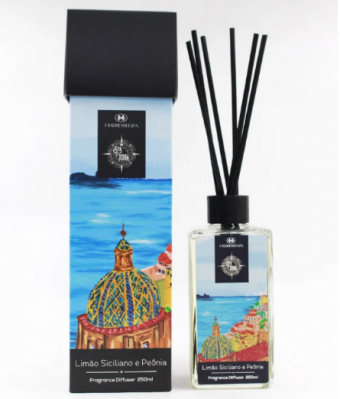 3284 FRAGRANCE DIFFUSER MAD LIMAO SICILIANO E PEONIA 250ML