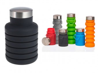 CA09532 GARRAFA DOBRAVEL COM TAMPA DE SILICONE