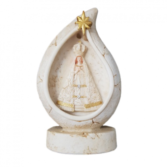 Rb32371-1 aparecida c/ luz - 15 cm