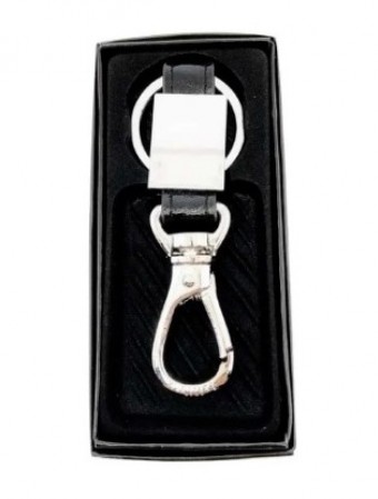 Qyk6 chaveiro quadrado metal