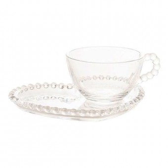 28382 jg xicara cha 180ml prato coracao