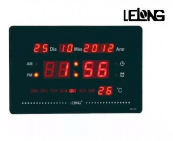 LE2114 RELOGIO DIGITAL 23CM