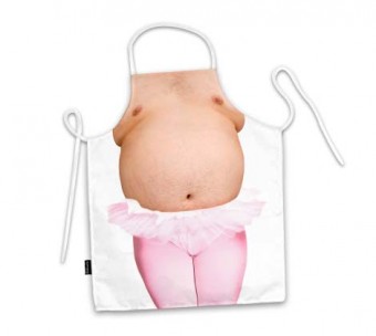 5974 AVENTAL CORPO HOMEM BAILARINO