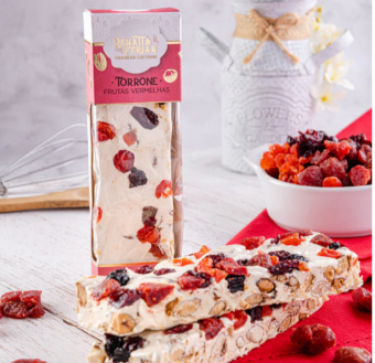 Torrone Premium Frutas Vermelhas 90g
