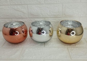 FR190151 VASINHO  G METALIZADO REDONDO A10XL12CM