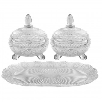 TG1074BL3 JG POTICHE 2PCS BANDEJA VDR