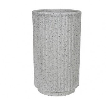 R.0980.020.035.52 VASO SP 27 - CILINDRO 20 X 35 CM  BRANCO ARTSTONE