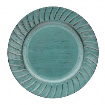 946132U Sousplat Greco Dorico Turquesa