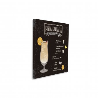 BR01.2499.FOS PLACA PINA COLADA PRETO PROMOCAO