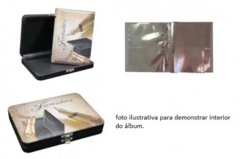 CAIXA/ALBUM 80FTS 15X21 PEDAGOGIA 0112