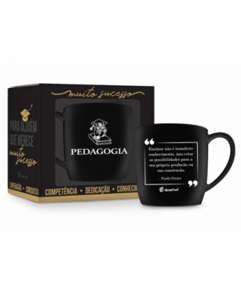 10258 caneca porcelana urban 300ml cursos - pedagogia